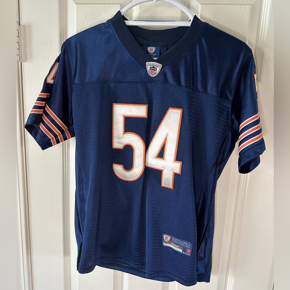 Reebok Onfield Brian Urlacher Jersey, Women’s size L, used, great condition,